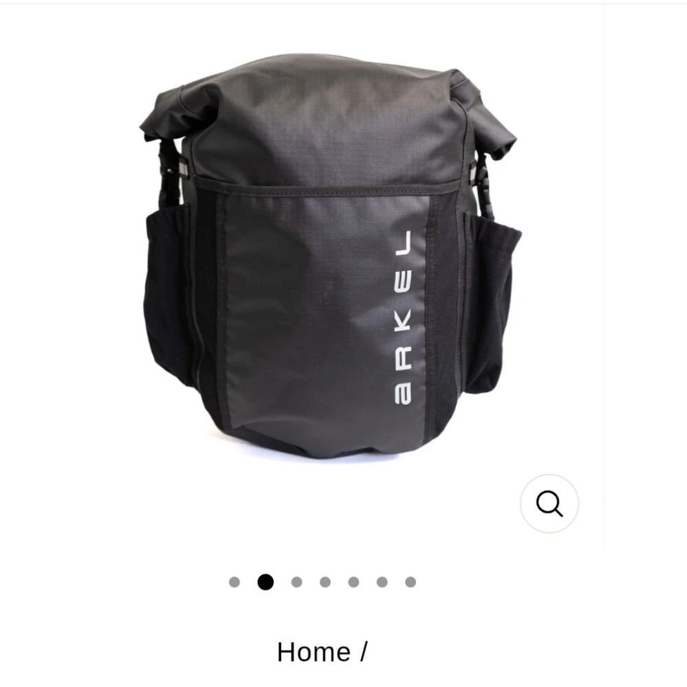 Arkel Dolphin 16 L Green & Black Waterproof Rear Pannier